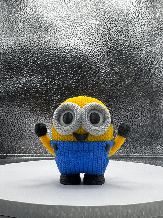 Yellow Helper Knitted Style 3D Print