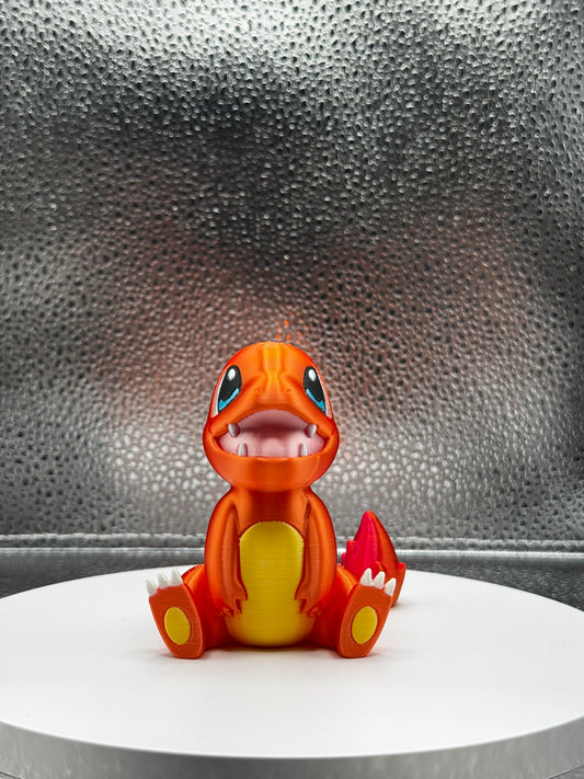 Charmon 3d Print COLORED 3 Inches Tall - Metallic Shine