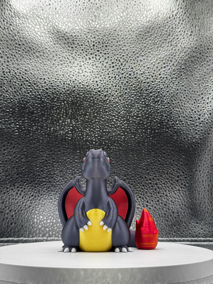 Zardmon 3d Print COLORED 3 Inches Tall - Metallic Shine