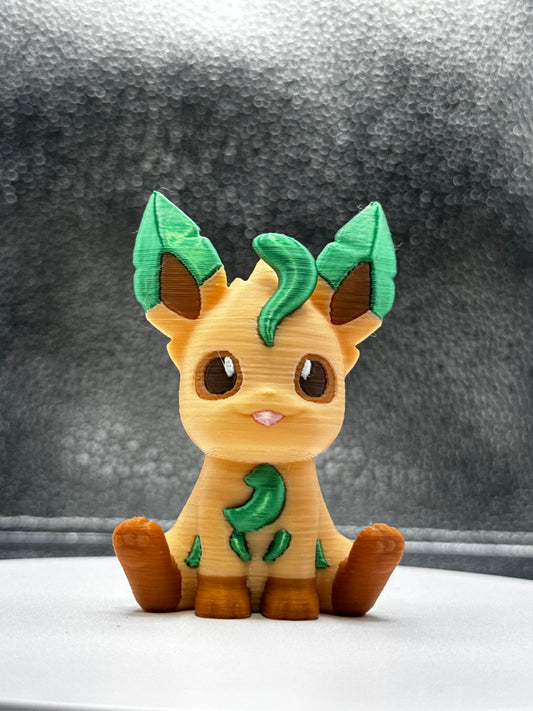 Leafmon 3d Print COLORED 3 Inches-