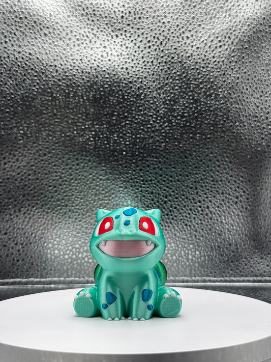 Bulbamon 3D Print COLORED 3 Inches - Metallic Shine