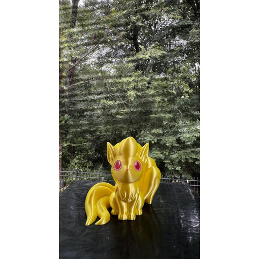 Ninemon 3d Print COLORED 3 Inches Tall - Metallic Shine