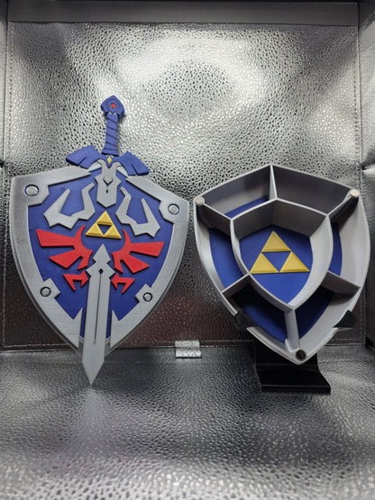 Heyrule Shield and Sword Storage Box