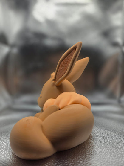 Sleeping Eevmon 3d Print