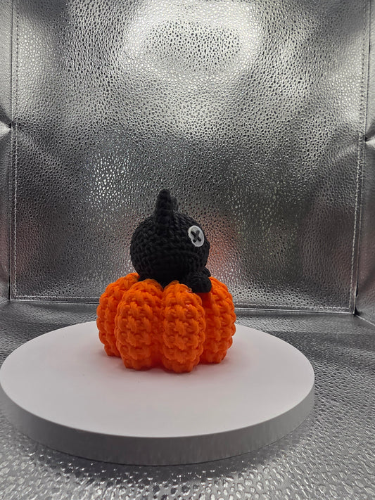Crochet Cat Pumpkin 3D Print