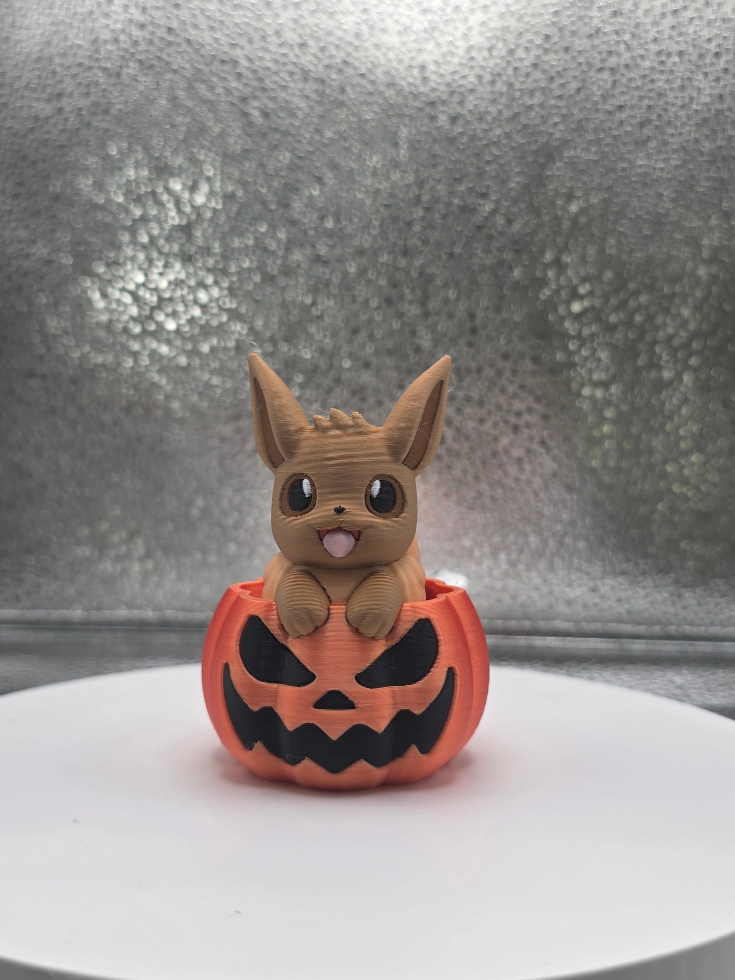 Pumpkin Eevmon 3D Print