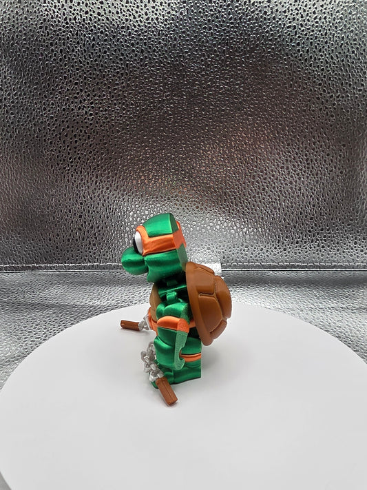 Orange Turtle 3D Print
