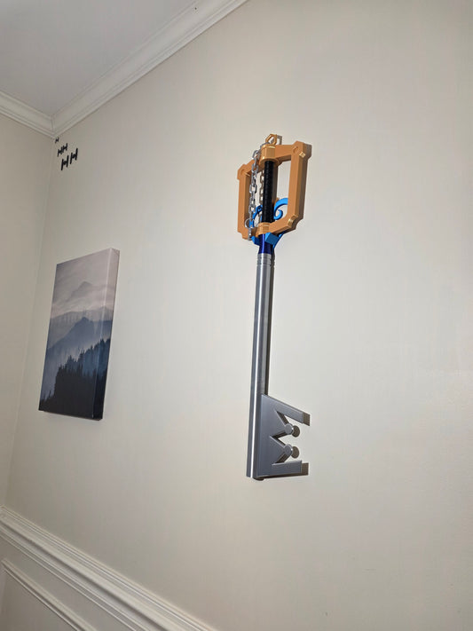 Large Key Cosplay Prop + Wall Display 3D Print