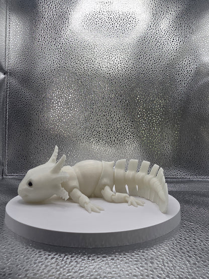 Glow in the dark Axolotl 3D Print