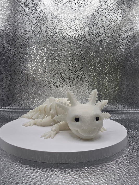 Glow in the dark Axolotl 3D Print