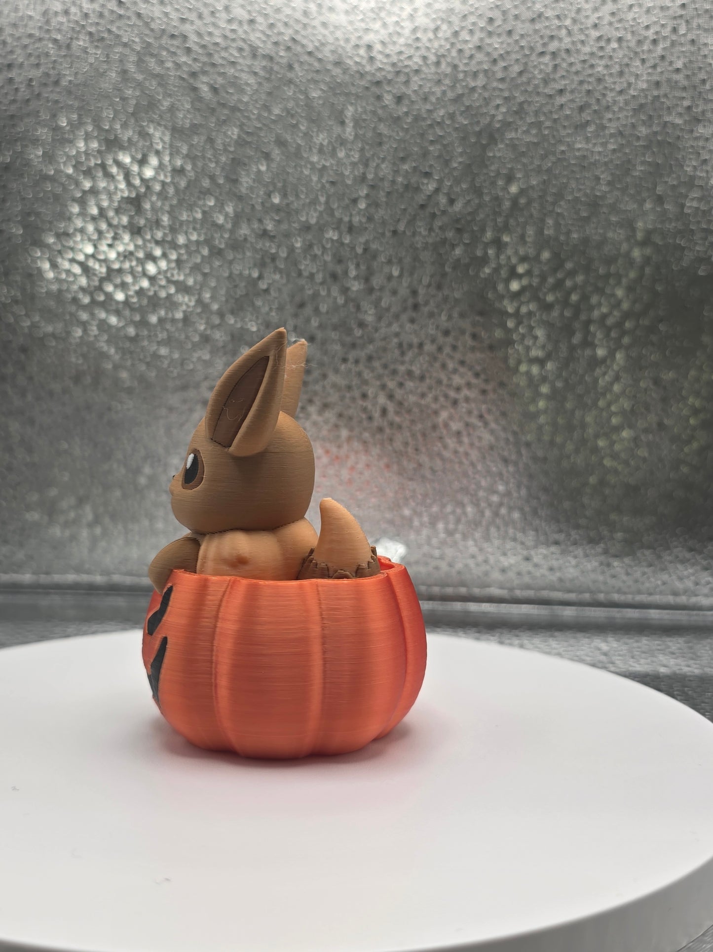 Pumpkin Eevmon 3D Print