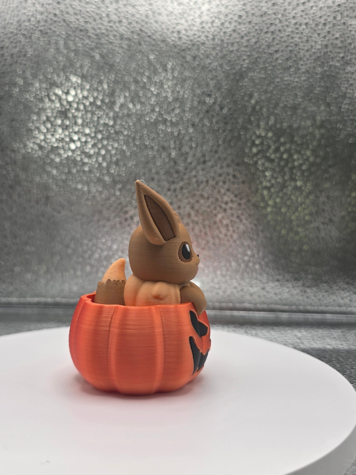 Pumpkin Eevmon 3D Print