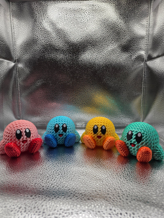 Mr. Pink Circle Knitted Style 3d Print